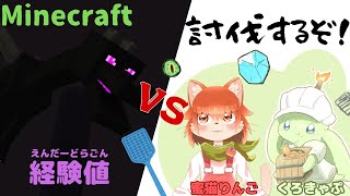 【Minecraft】にひきでドラゴン討伐に出かけるのだ！！！！！
