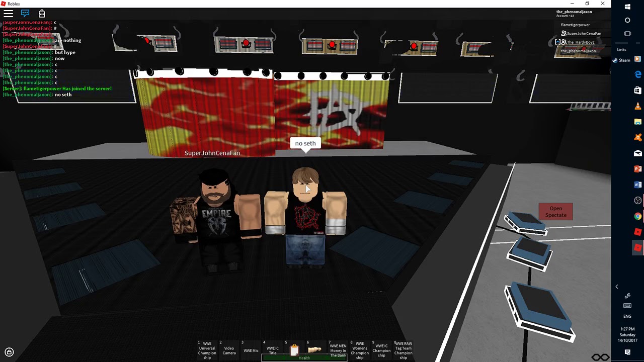 The Shield Reuniting On Raw Wwe Raw Rp By Tpj - shield roblox wwe