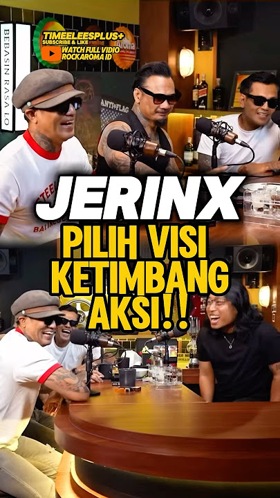 Jerinx lebih pilih visi ketimbang aksi‼️ #jerinx #supermanisdead #prazteguh #trending #podcast #fyp