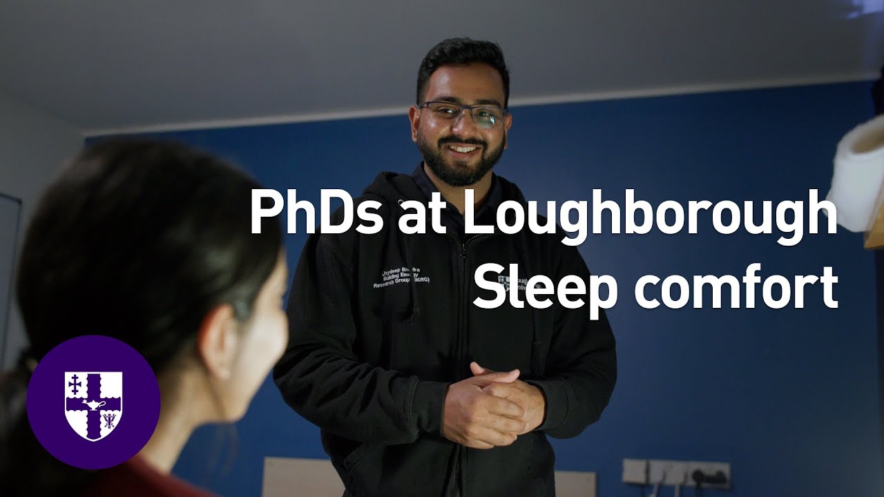 PhDs at Loughborough – Evaluation of cooling bed systems for sleep comfort and quality - JD Bhadra