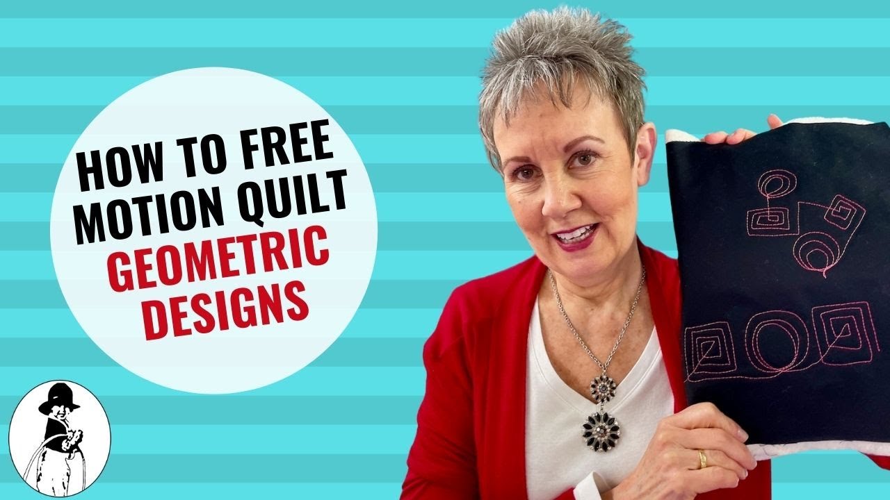 Easy Free Motion Quilting Designs (FREE PRACTICE SHEET) 