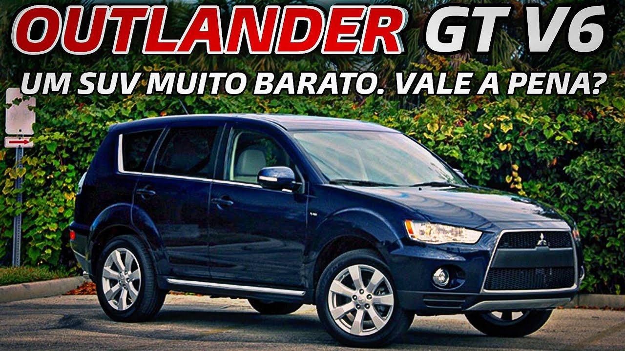 MITSUBISHI OUTLANDER GT V6: seria o melhor "SUV" até 50 mil para comprar em 2021