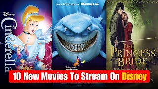Top 10 New Movies to Stream on Disney+