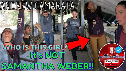 WHO IS THIS MYSTERY HELPER GIRL WITH ANDREW CAMARA...