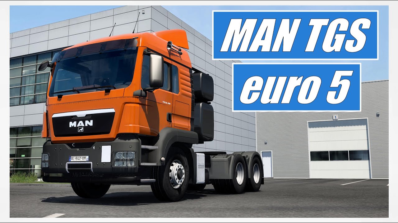 MAN TGS Euro 5 Reworked Spec V3 Truck MOD - ETS2 1.41 to 1.46 