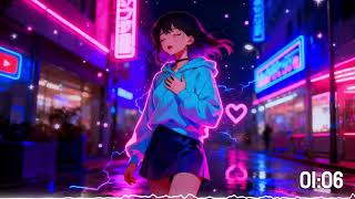 Neon Hearts 💜 | Electric Love Night Pop Song | City Lights Romance (Official Lyric Video)