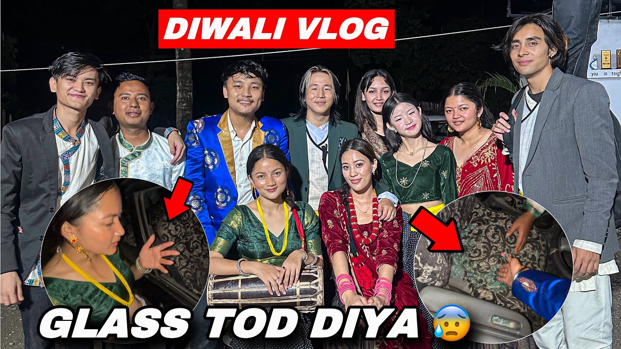 Diwali Mai Hamare Gadi K Glass Ko  Kisi Nai Tod Diya 😭