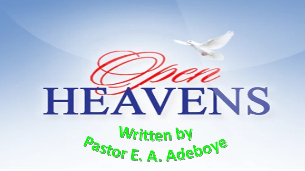 Open Heavens Daily Devotional November 24th, 2024 PROPHESY WITH WISDOM ...