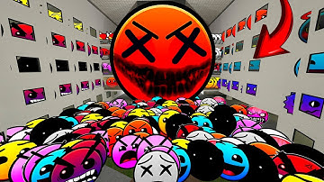 Lobotomy Nextbots  Geometry Dash Difficulty Faces  MCPE and Gmod Liminal hotel