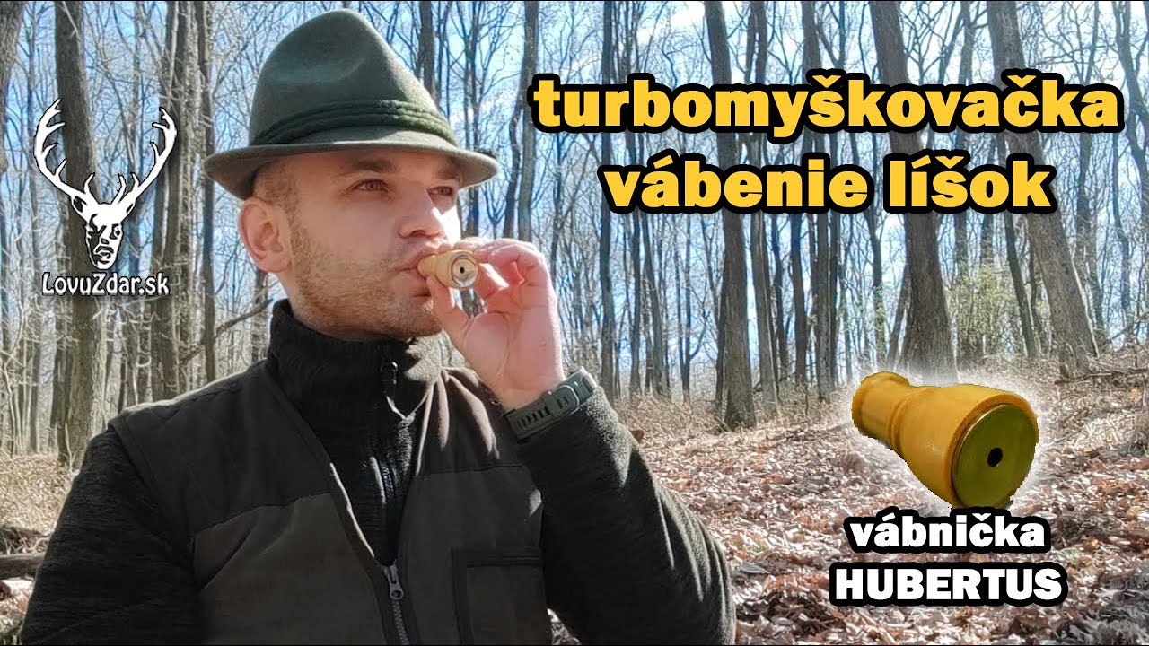 vábnička turbomyškovačka HUBERTUS | vábnička na líšky | vábenie, škola vábenia
