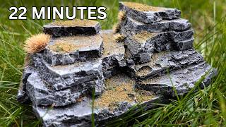 Cheap, Fast, Easy Terrain Rocks That Actually Look Good