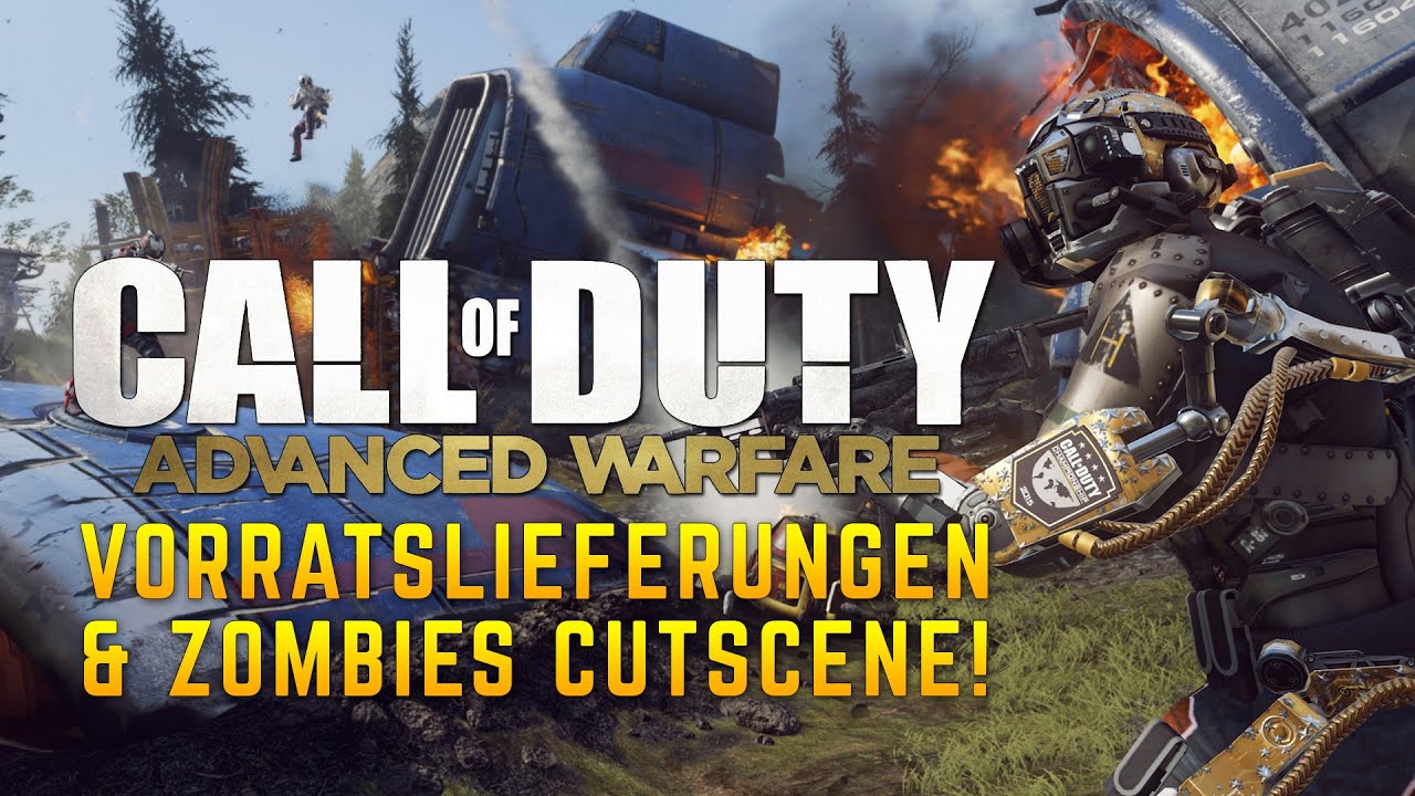 Call Of Duty Advanced Warfare Zombie Modus Freischalten Verbesserte Vorratslieferungen & Zombies-Cutscene freischalten! - Call