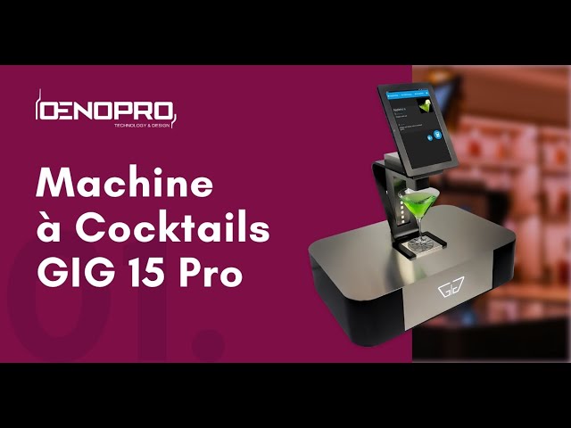 Machine à Cocktails GIG 15 Pro - Vente en ligne par Oenopro