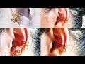 Simple earcuff - How to make copper wire jewelry 103