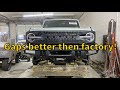 Rebuilding a Wrecked 2021 Ford Bronco Part 3. Finishing The Framework