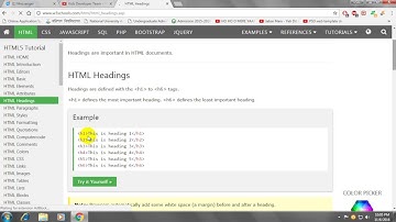 কিভাবে W3schools থেকে ওয়েব ডিজাইন শিখবেন | How to learn web design from W3schools