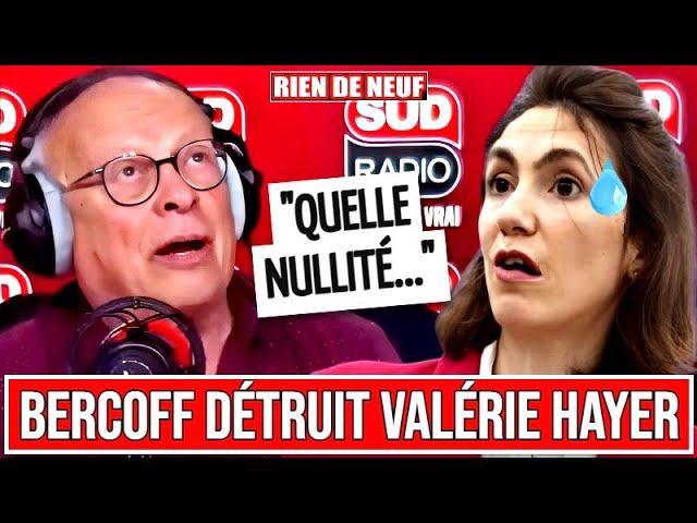 ⁣ANDRÉ BERCOFF détruit VALÉRIE HAYER qui est d'une NULLITÉ ABSOLUE