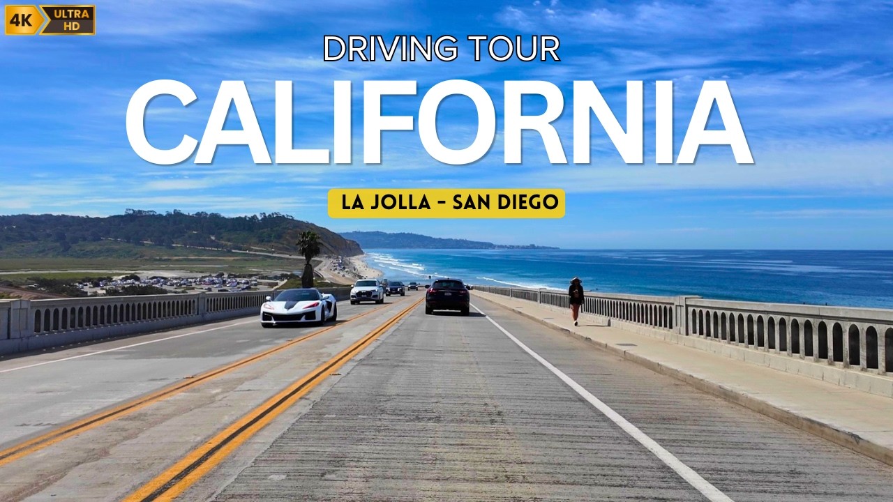 La Jolla to San Diego | Scenic Inland Drive via S21 | California 4K Tour