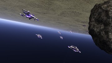 Lightwave 3D Starship Fleet Control Examples
