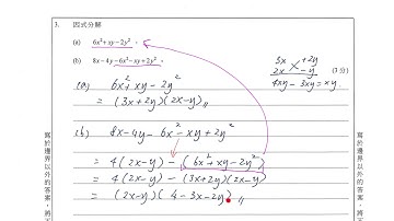 DSE 數學 2021 卷一 MATHS PAPER 1 Q3 Q4