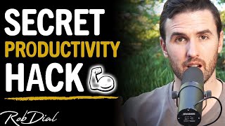 DO THIS To Never Be LAZY AGAIN! (Master Productivity Today) | Rob Dial