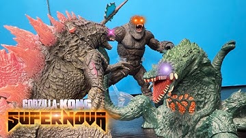GODZILLA X KONG SUPERNOVA | a stop motion film (PART 1)