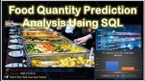 Predict Office Canteen Food Demand Using SQL | Real-Time Project for Beginners to Advanced | Data