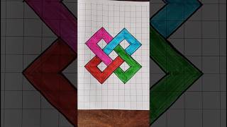 How to Draw Rectangle Intersections: Step-by-Step Guide #art #drawing #shorts #shortvideo #short