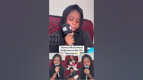 Daniouma eumbeul ba paré abandonné ma 😭😭🥺🥺