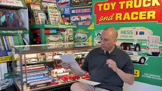 The time HESS would send you a list of their toy trucks