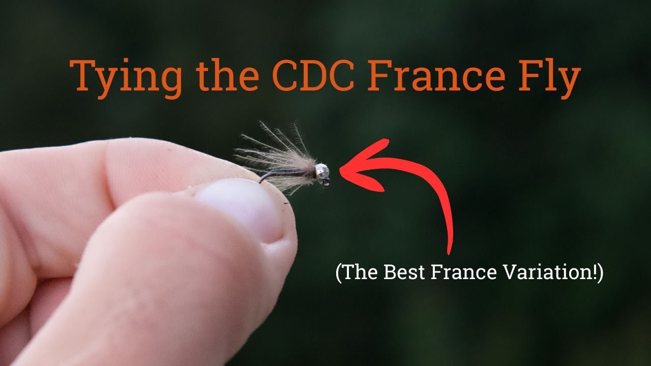 Вязание мушки CDC France Fly (моя любимая европейская нимфа)