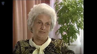 Halina Błaszczyk testifies about the deportation from Izbica to Sobibor in November 1942