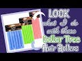 LOOK what I do with these Dollar Tree HAIR ROLLERS!!!!! QUICK and EASY Dollar Tree Diy