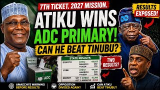 Atiku Just Won The ADC Primary — But The Numbers And The Drama Tell A Bigger Story