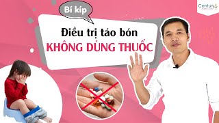 Chuyên gia tiết lộ bí kíp ĐIỀU TRỊ TÁO BÓN KHÔNG DÙNG THUỐC | DS. Trương Minh Đạt