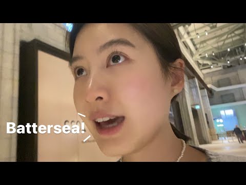 英國留學Vlog - 又是一個倫敦上學小日常✨放學坐船去新開的Battersea power station晃晃💕、換了一個小宿舍！🛌