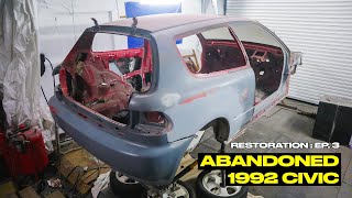 Restoring an Abandoned 1992 Honda Civic EG6 | EP. 3 - Arches Reforged