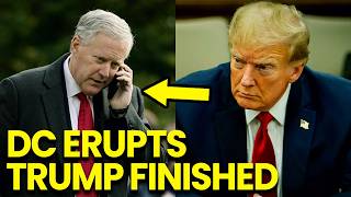 DC ERUPTS as Mark Meadows HANDS Judge Evidence That ENDS Trump Permanently