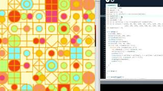 Java Art #69 LineCell【Processing】