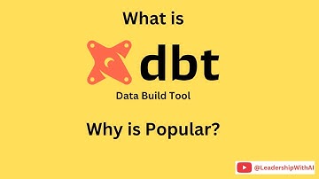 What is DBT Data Build Tool? Why is it Popular?