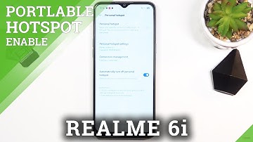 How to Enable Portable Hotspot on REALME 6i – Network Access Point
