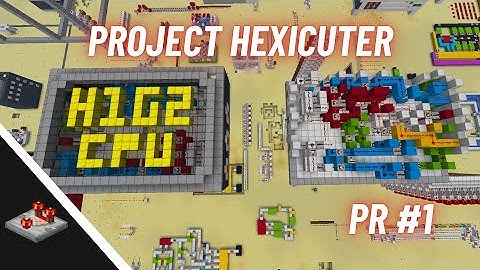 Project Hexicuter - A Redstone Hex Computer WIP - Progress Report #1