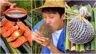 Chinese Mountain Forest Life and Food#ASMR#Tik Tok#FYP