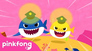 Polizei-Haie Tierlieder Baby Shark Deutsch Pinkfong Kinderlieder