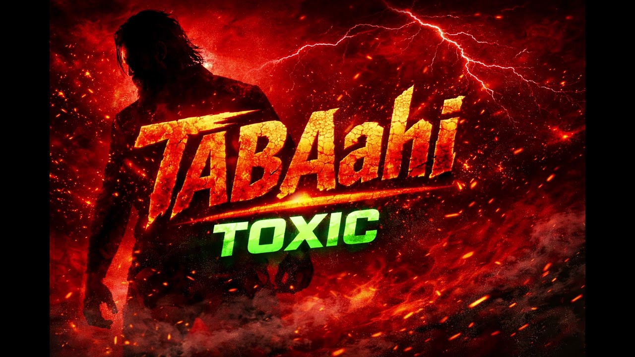 Tabaahi – TOXIC (Hindi) | Yash & Kiara Advani | Dark Powerful Mass Anthem 2026 |
