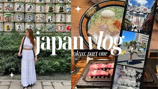JAPAN VLOG: TOKYO pt 1 | shopping in ginza, tsukiji market, harajuku, akihabara, lots of good food