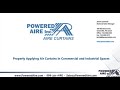 Properly Applying Air Curtains in Commercial and Industrial Spaces