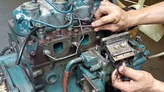 #tractor #mechanic #engine how to fixed plunger stuck Kubota D1100 injection pump