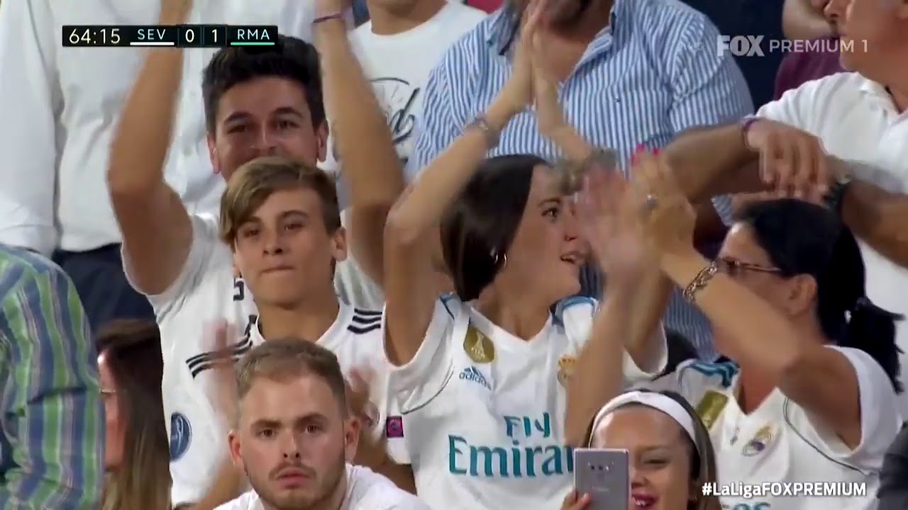 Real vence o Sevilla com Gol de Benzema - YouTube