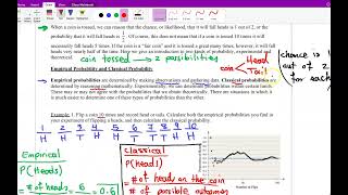 Statistics – Chapter 4 (Part 1)
